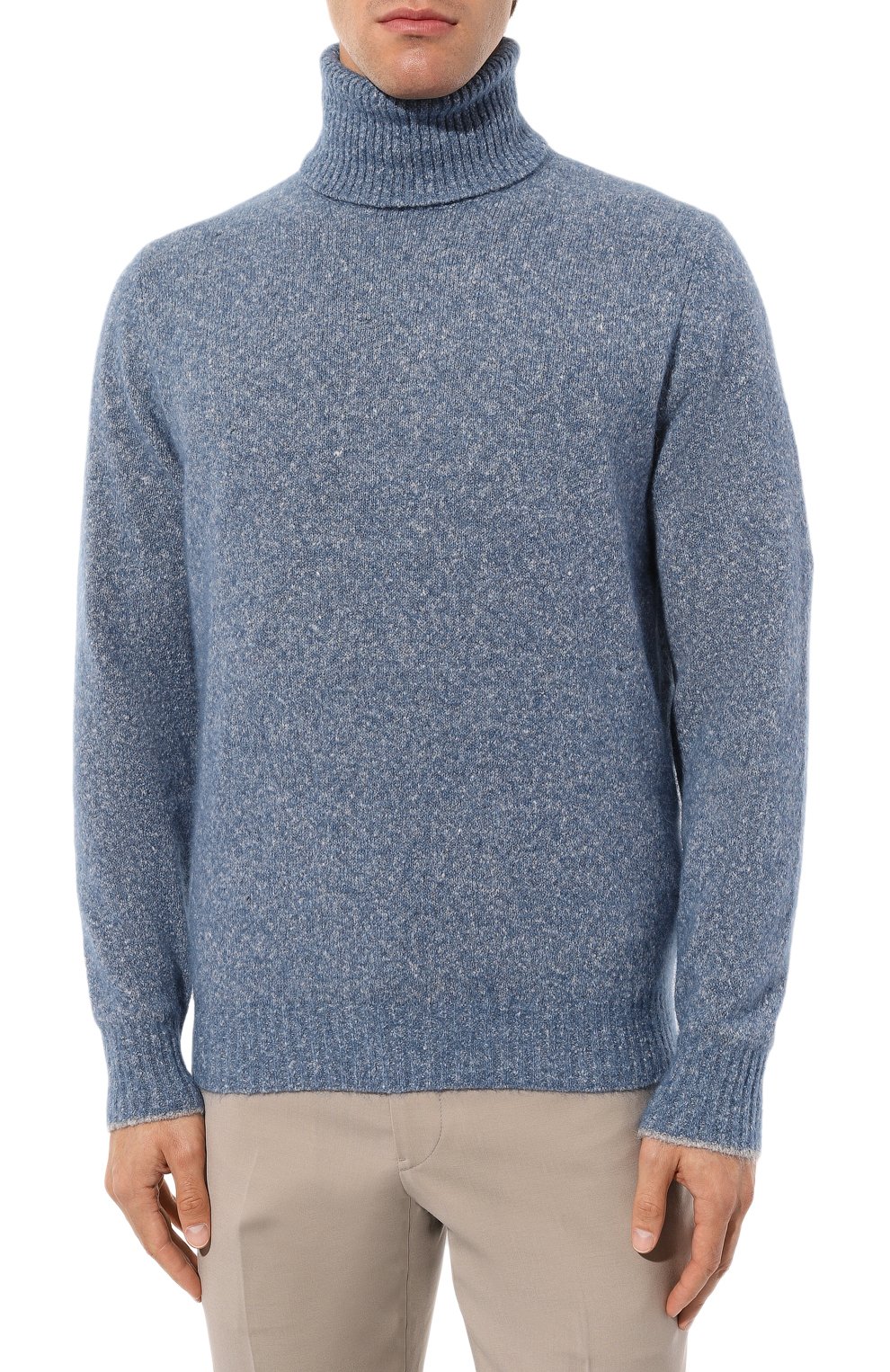 Свитер из шерсти и хлопка BRUNELLO CUCINELLI, арт. MS070B2219, фото 3