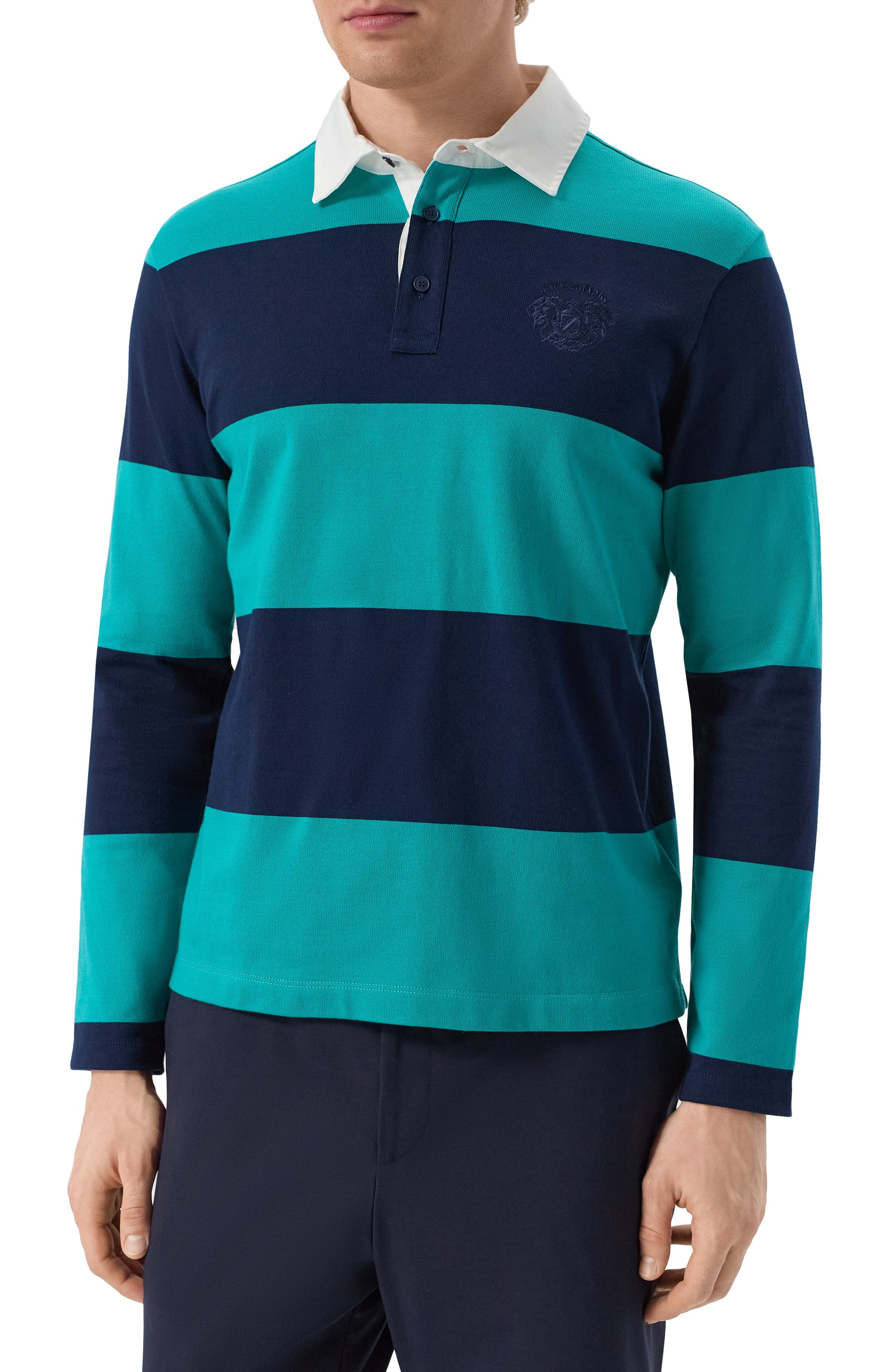 Хлопковое поло PAUL&SHARK, арт. 25411279, фото 3