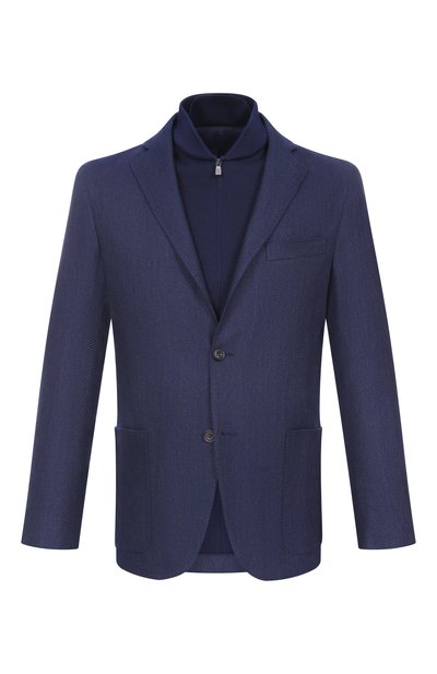 Мужской пиджак изо льна и шерсти CORNELIANI, арт. 27X574/2716319