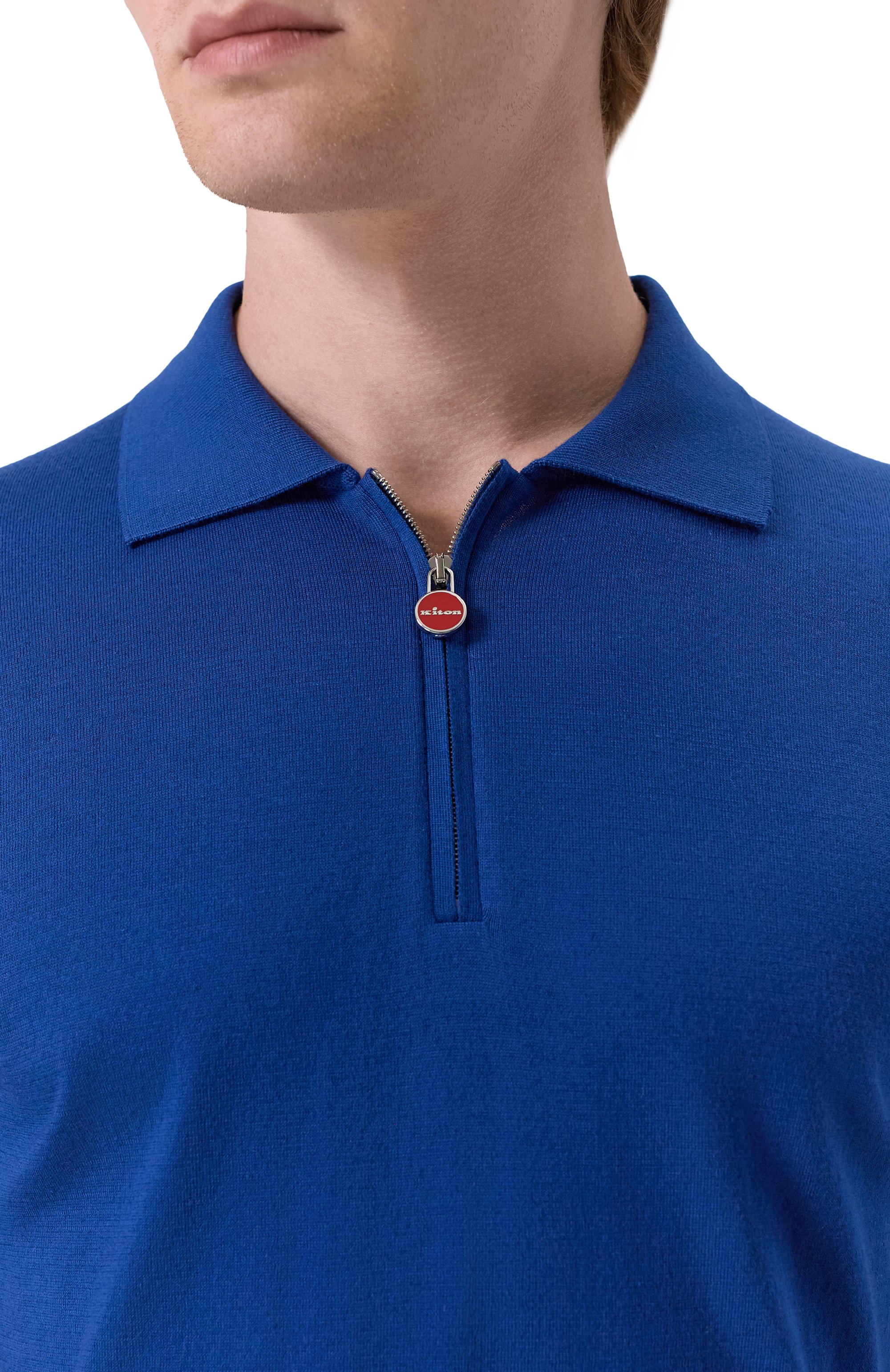 Хлопковое поло KITON, арт. UMKX33ZK314, фото 5