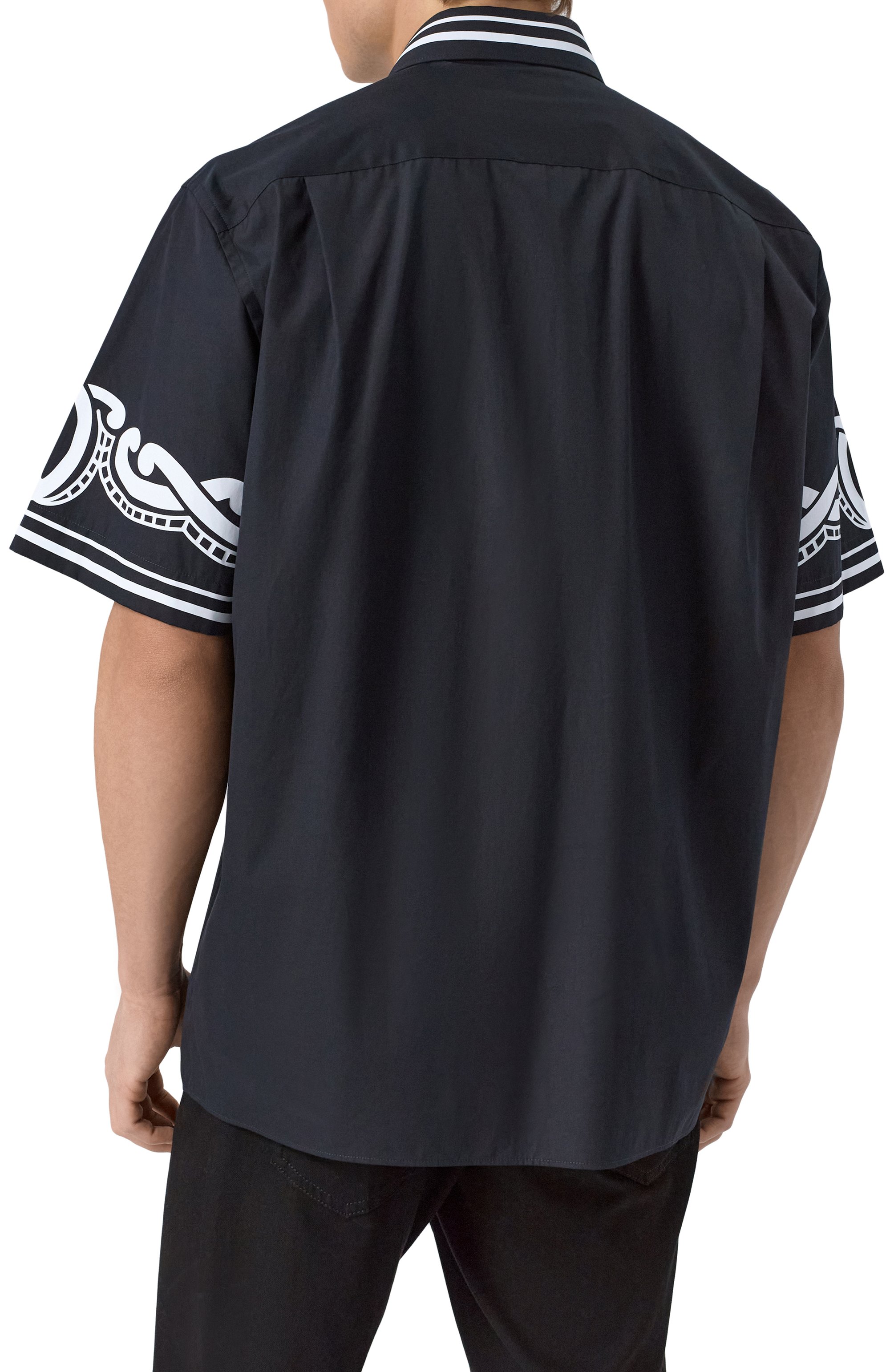 Хлопковая рубашка DOLCE & GABBANA, арт. G5LG9T/GI960, фото 4