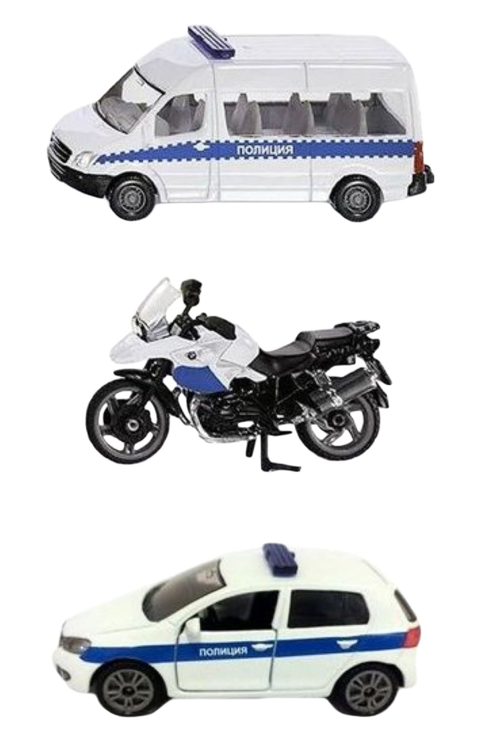 Набор машинок полиция SIKU, арт. 1824RUS, фото 1