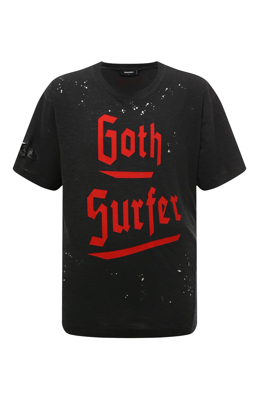 Футболка из хлопка и вискозы DSQUARED2, арт. S74GD1116/S22146, фото 1