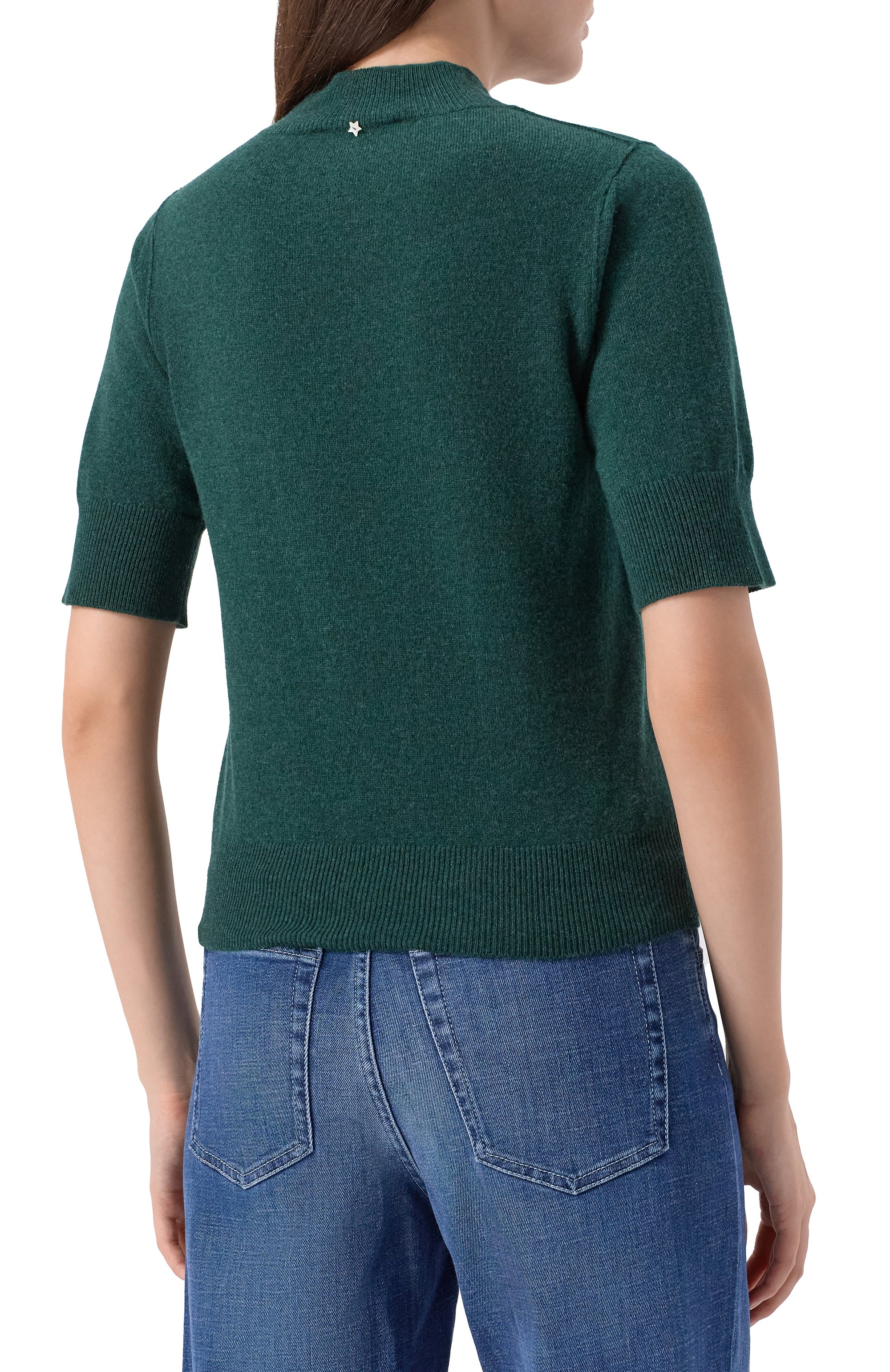 Пуловер из шерсти и кашемира LORENA ANTONIAZZI, арт. TM13A/2472, фото 4