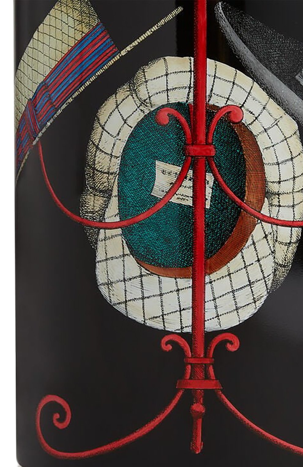 Подставка для зонтов cappelli FORNASETTI черного цвета по цене 267000 руб., арт. C13Y094, фото 3 Подставка для зонтов cappelli FORNASETTI, арт. C13Y094, фото 3