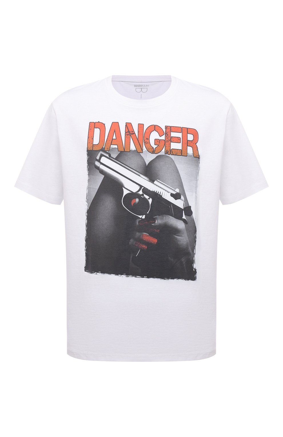 Хлопковая футболка BISIBIGLIO, арт. DANRED PIST0L/RIF (C0TT0NE PESANTE), фото 1