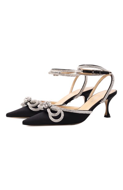 Женские текстильные туфли double bow 85 MACH & MACH, арт. SS21-2217