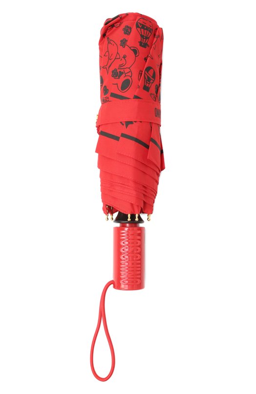 Складной зонт Moschino 8984-0PENCL0SEC Красный  8984-0PENCL0SEC Фото 4