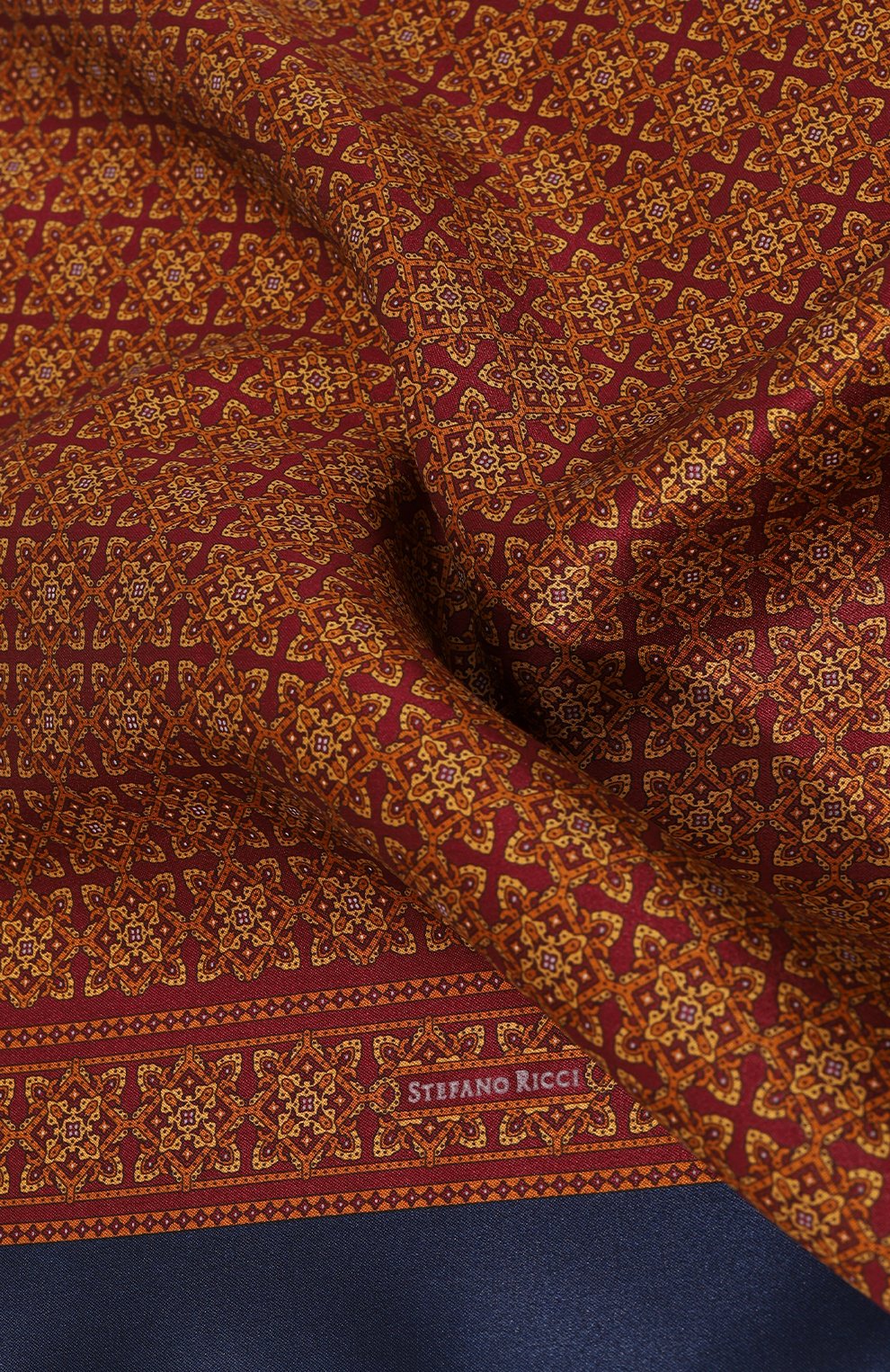 Комплект из галстука и платка STEFANO RICCI оранжевого цвета по цене 43950 руб., арт. DH/49101, фото 6 Комплект из галстука и платка STEFANO RICCI, арт. DH/49101, фото 6