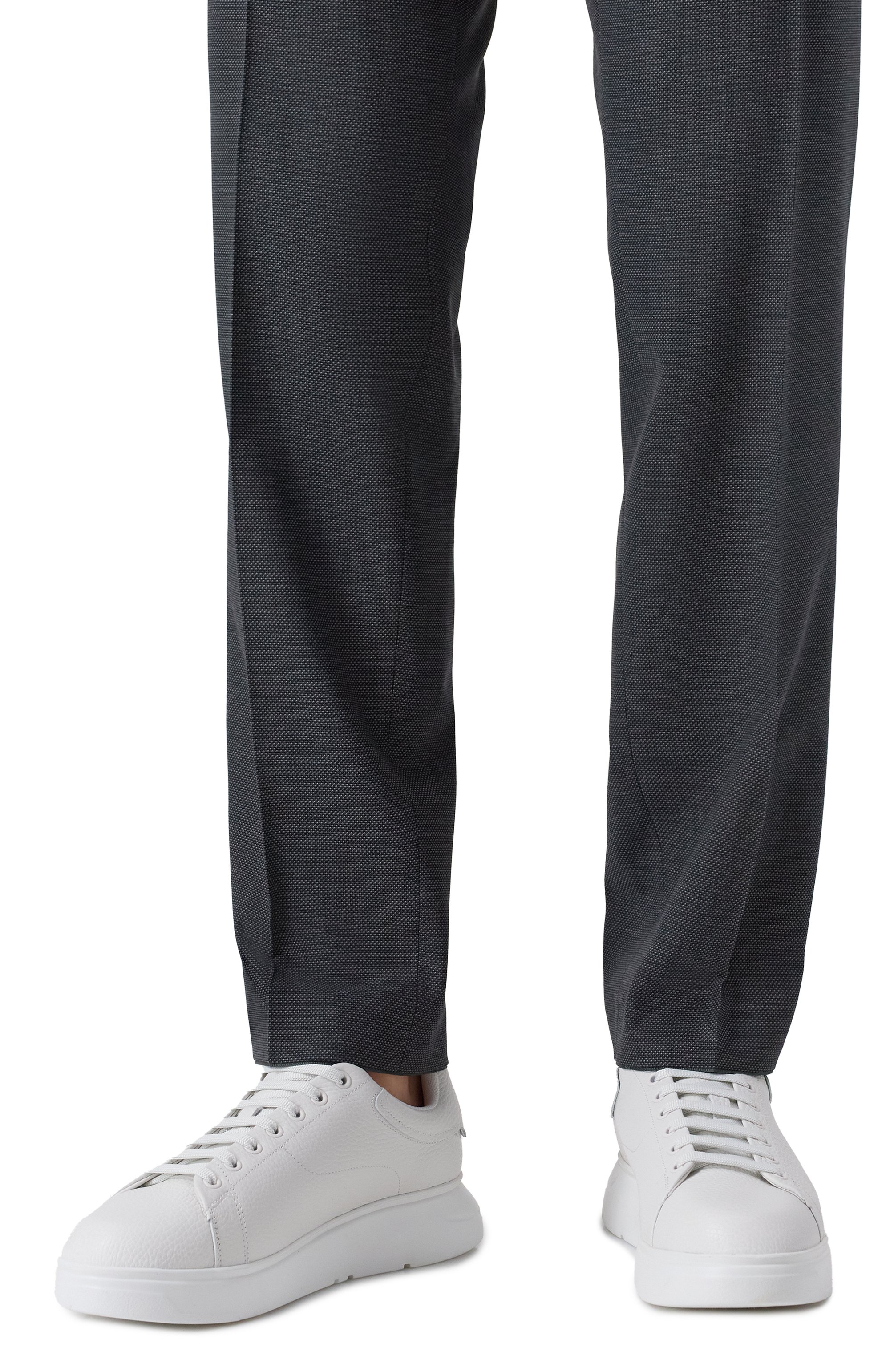 Кожаные кеды EMPORIO ARMANI, арт. X4X264/XF768, фото 3