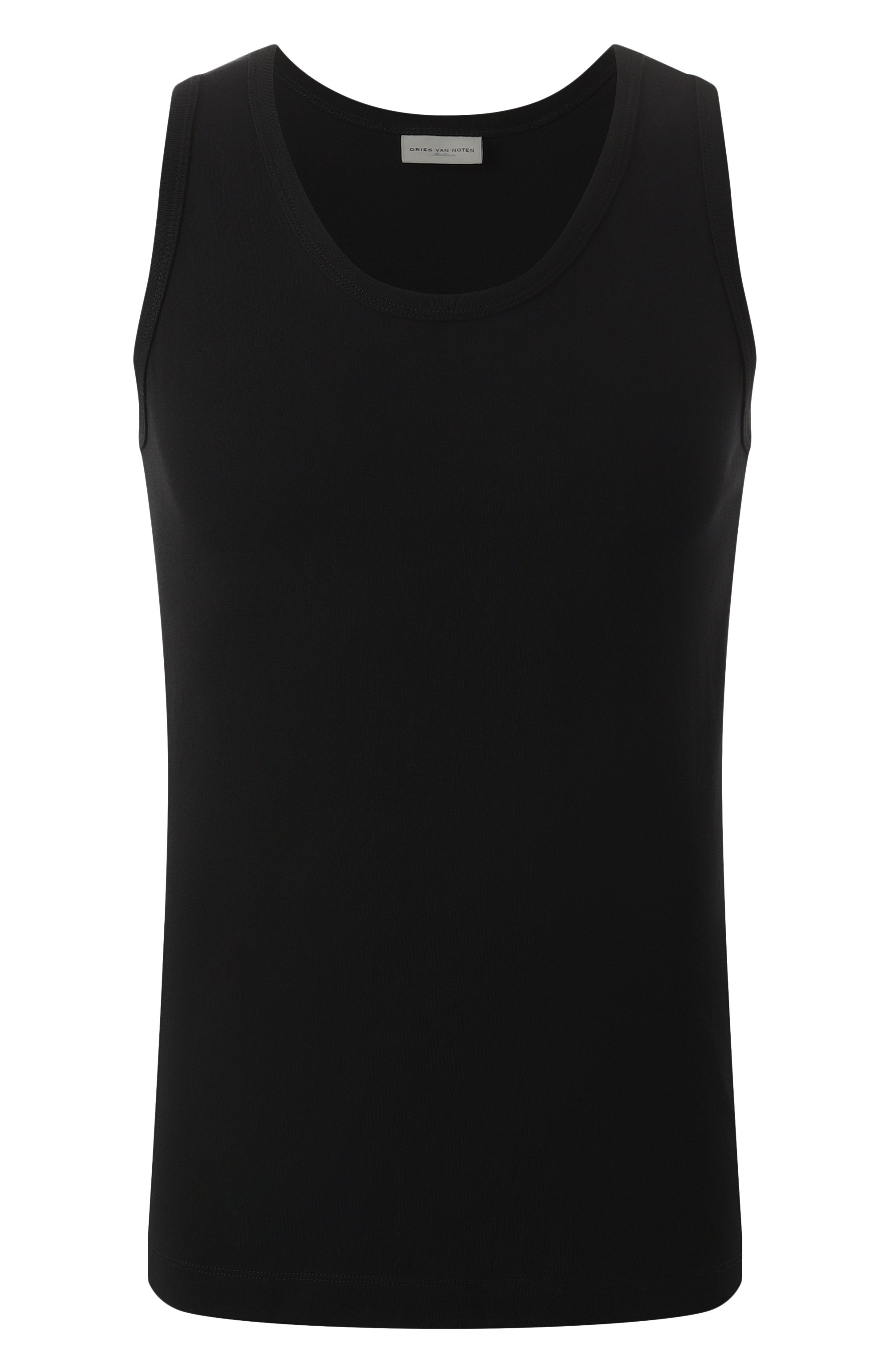 Хлопковая майка DRIES VAN NOTEN, арт. 021106-8600, фото 1