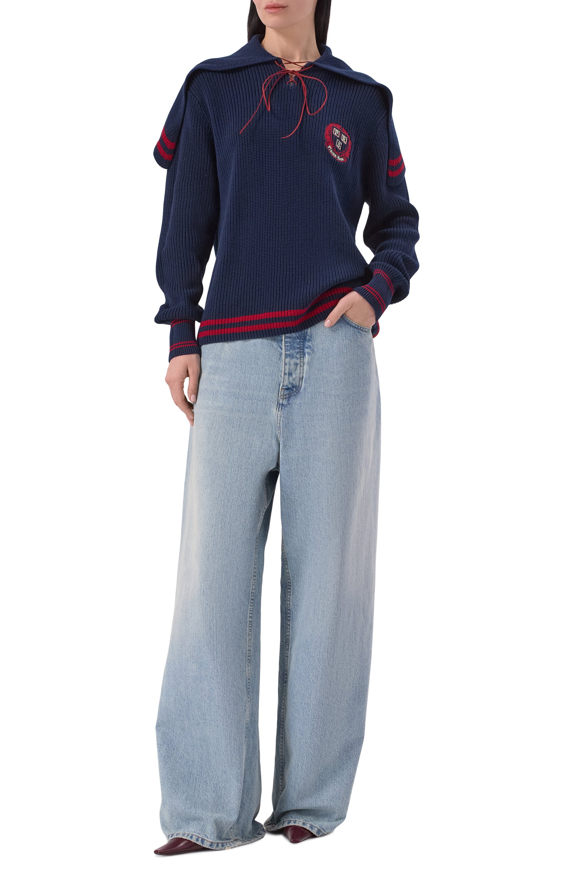 Хлопковый свитер PLANTA ROSA, арт. PR/VT1004, фото 3