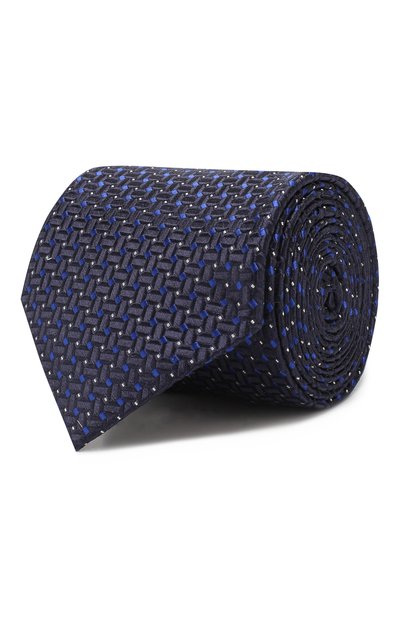 Мужской шелковый галстук CANALI, арт. 18/HJ02415