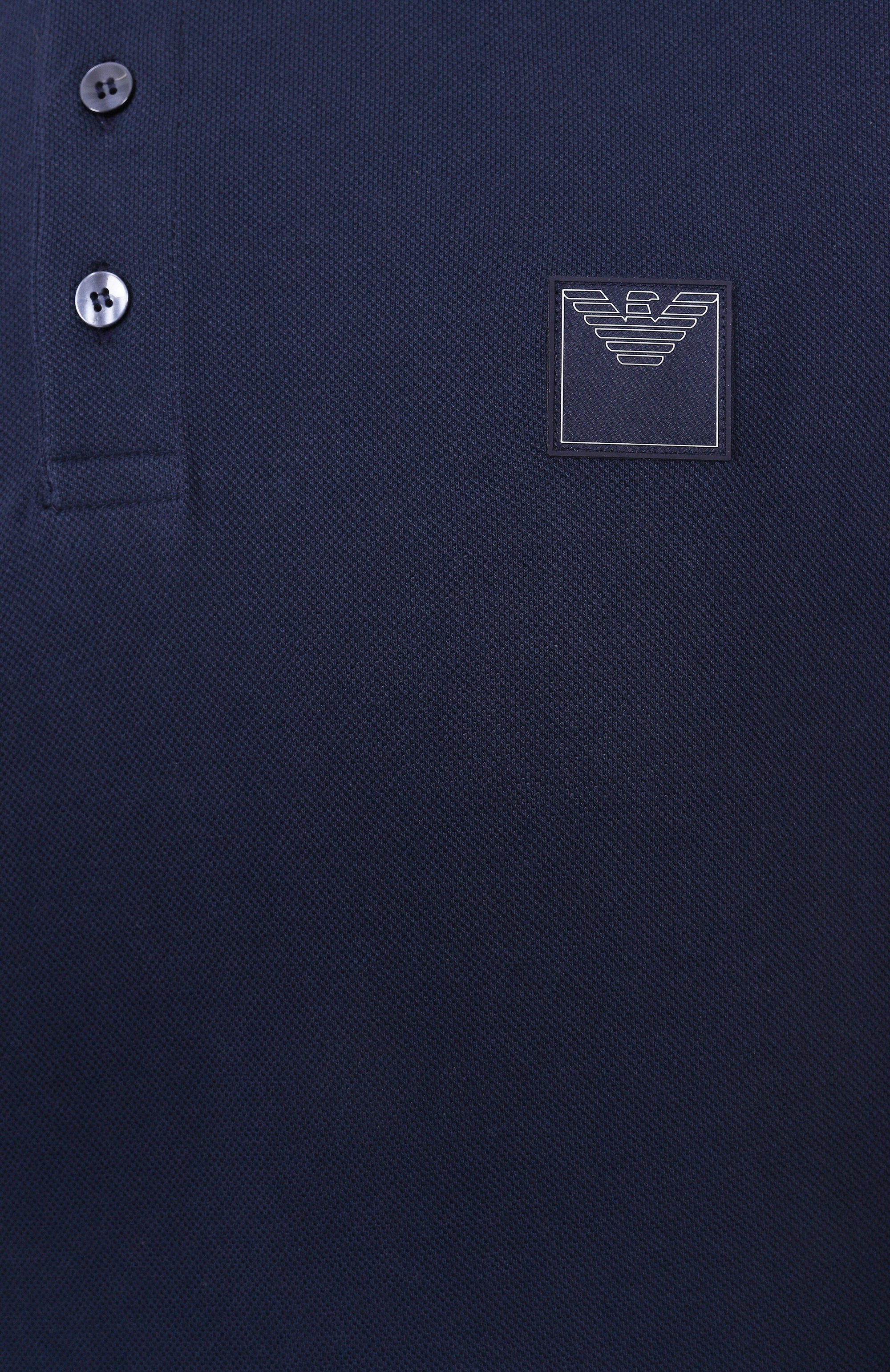 Хлопковое поло EMPORIO ARMANI, арт. EM000571/AF12336, фото 6