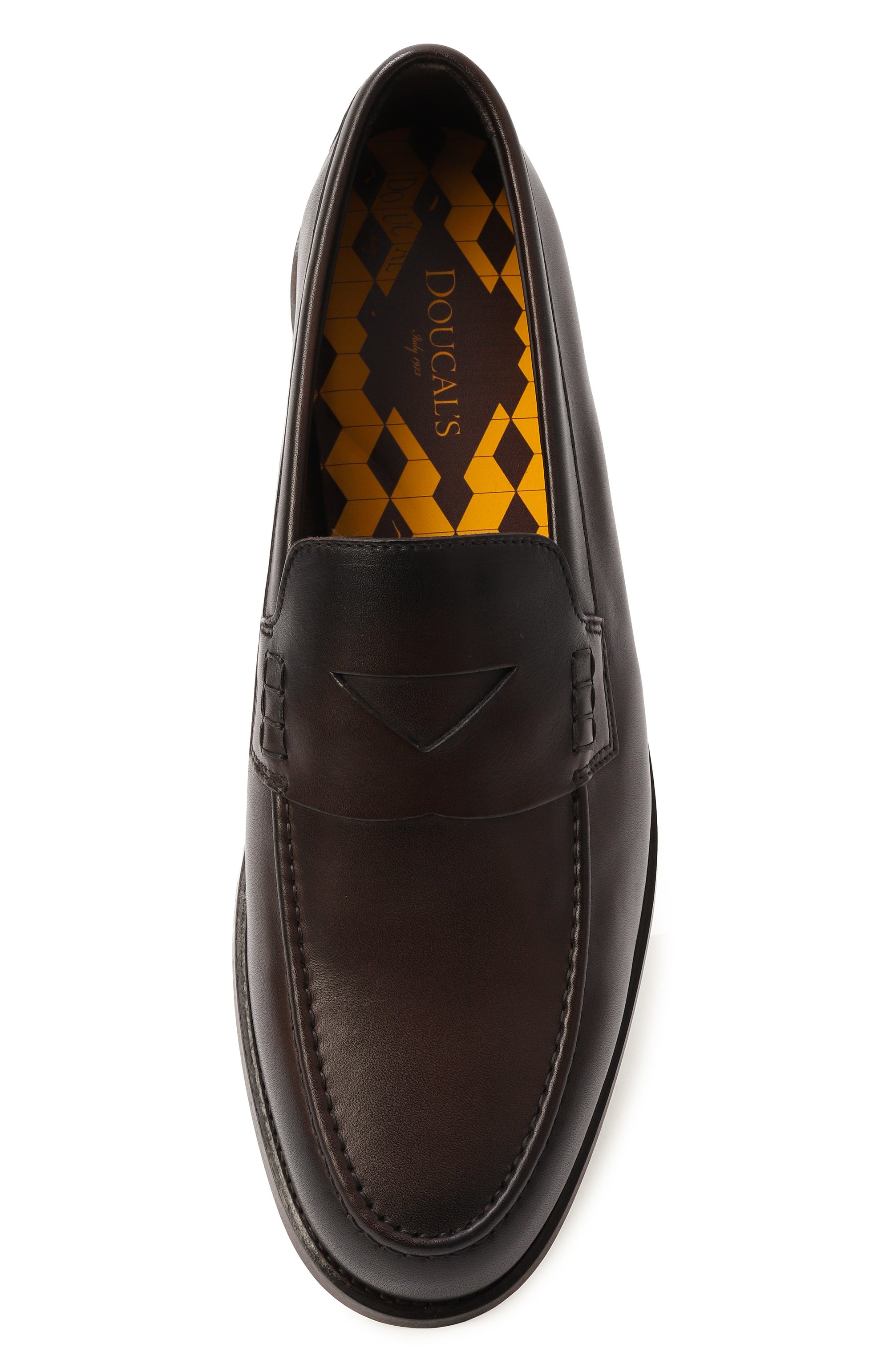 Кожаные пенни-лоферы DOUCAL'S, арт. DU3397MARIUY259T, фото 6