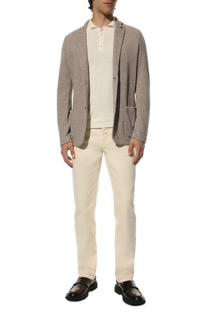 Пиджак изо льна и хлопка GRAN SASSO, арт. 57156/18613, фото 2