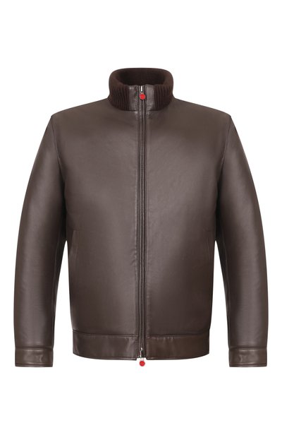 Мужская двусторонняя дубленка из овчины KITON, арт. UW2482SV0413L