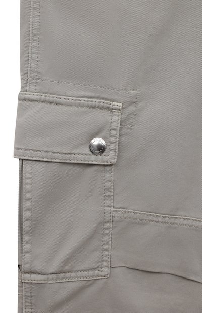 Хлопковые брюки-карго BRUNELLO CUCINELLI, арт. B289LP102C, фото 3