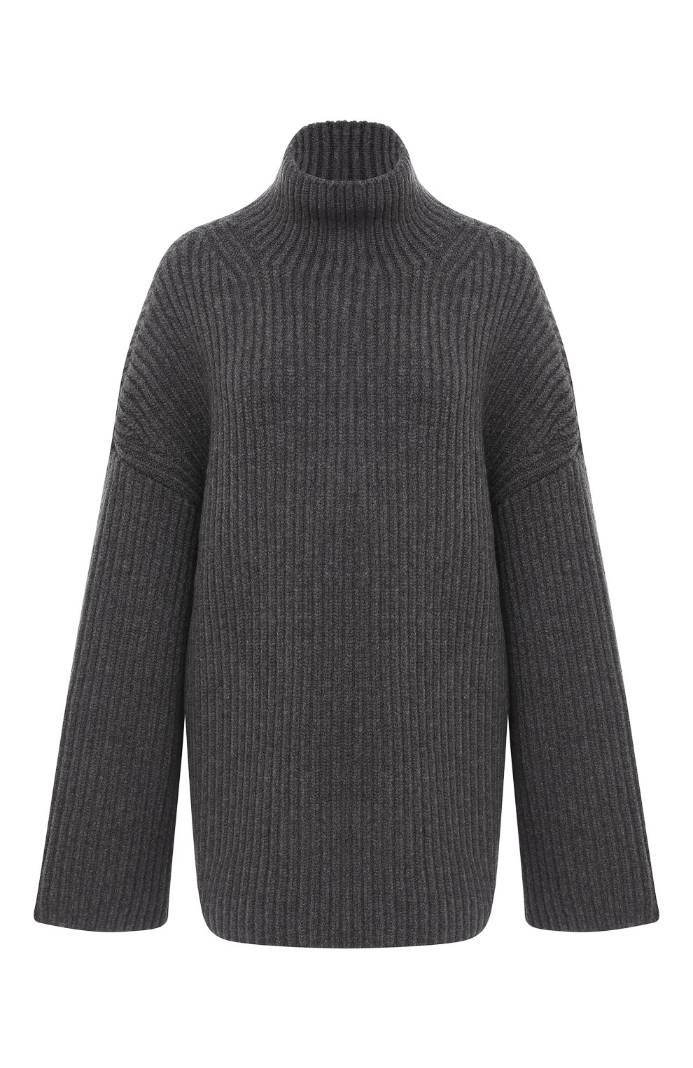 Шерстяной свитер NANUSHKA, арт. RAW_CHARC0AL_S0FT W00L BLEND KNIT, фото 1