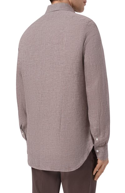 Льняная рубашка FINAMORE 1925, арт. GAETE 1 LUIGI Z L/P6065, фото 4