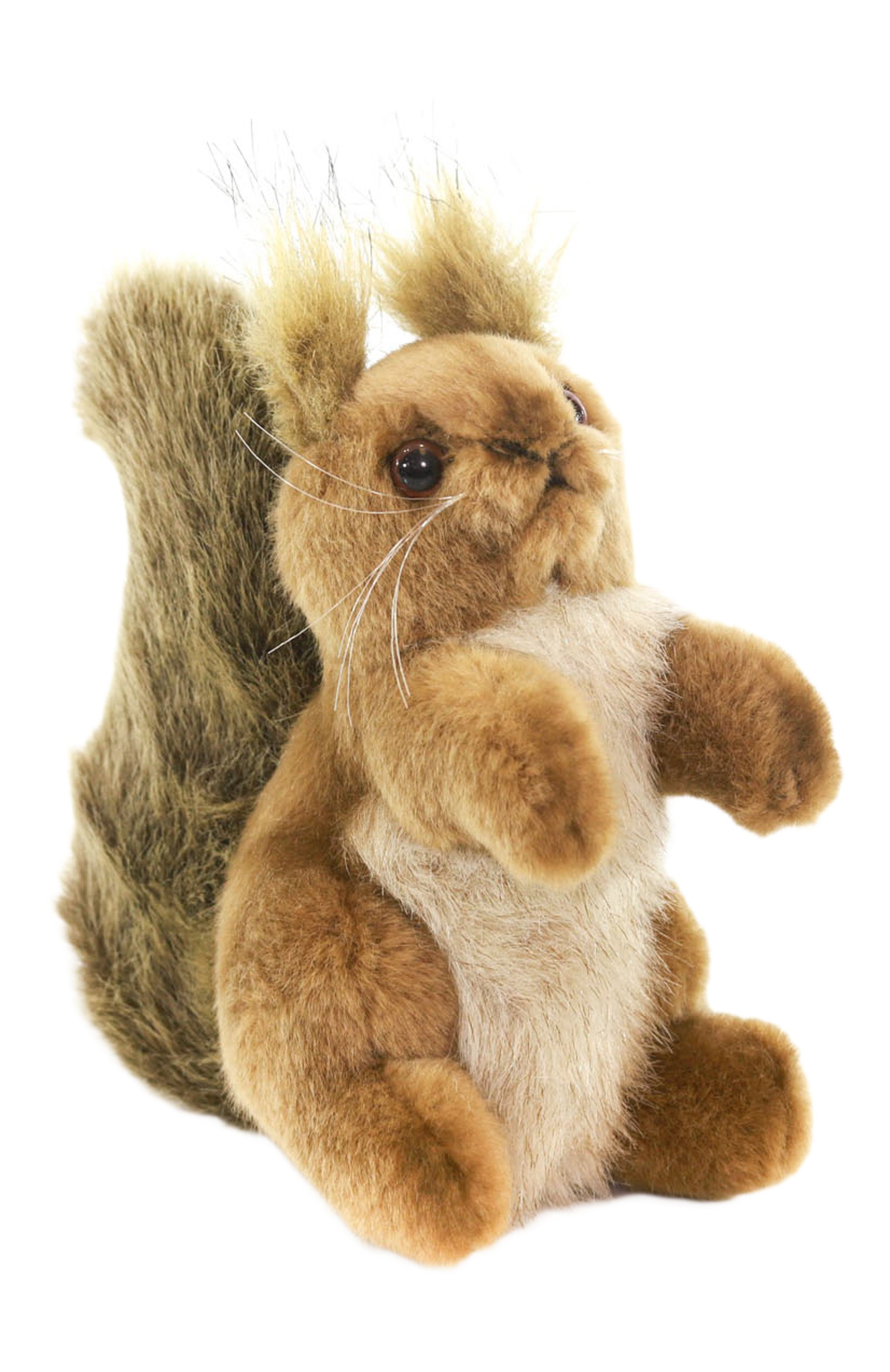 Мягкая игрушка белка HANSA коричневого цвета по цене 3010 руб., арт. 2129, фото 1 Мягкая игрушка белка HANSA, арт. 2129, фото 1