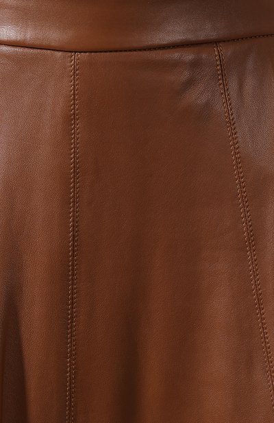 Кожаная юбка POLO RALPH LAUREN, арт. 211791322, фото 5