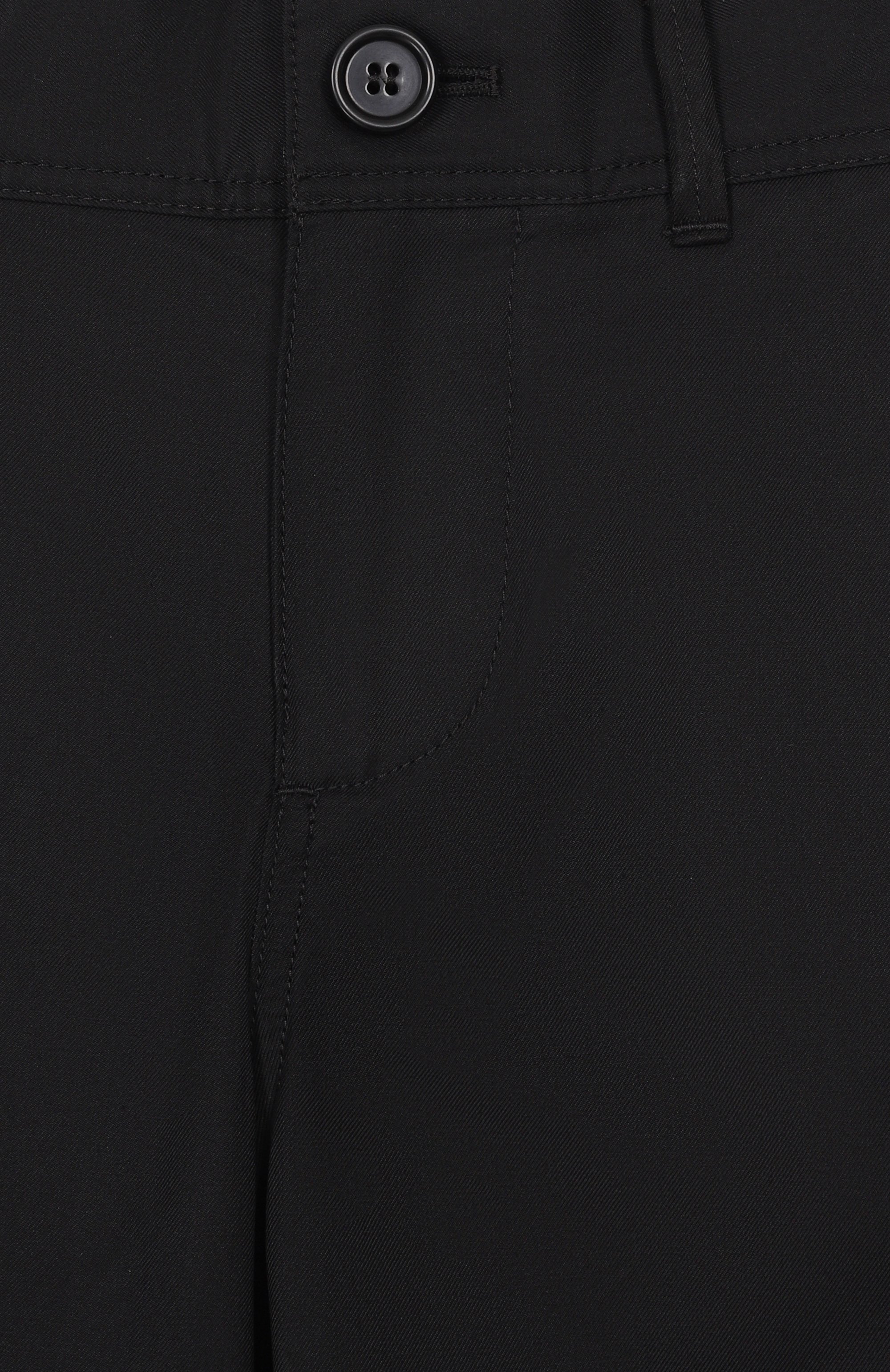 Хлопковые брюки BURBERRY черного цвета по цене 29950 руб., арт. 8117171, фото 3 Хлопковые брюки BURBERRY, арт. 8117171, фото 3