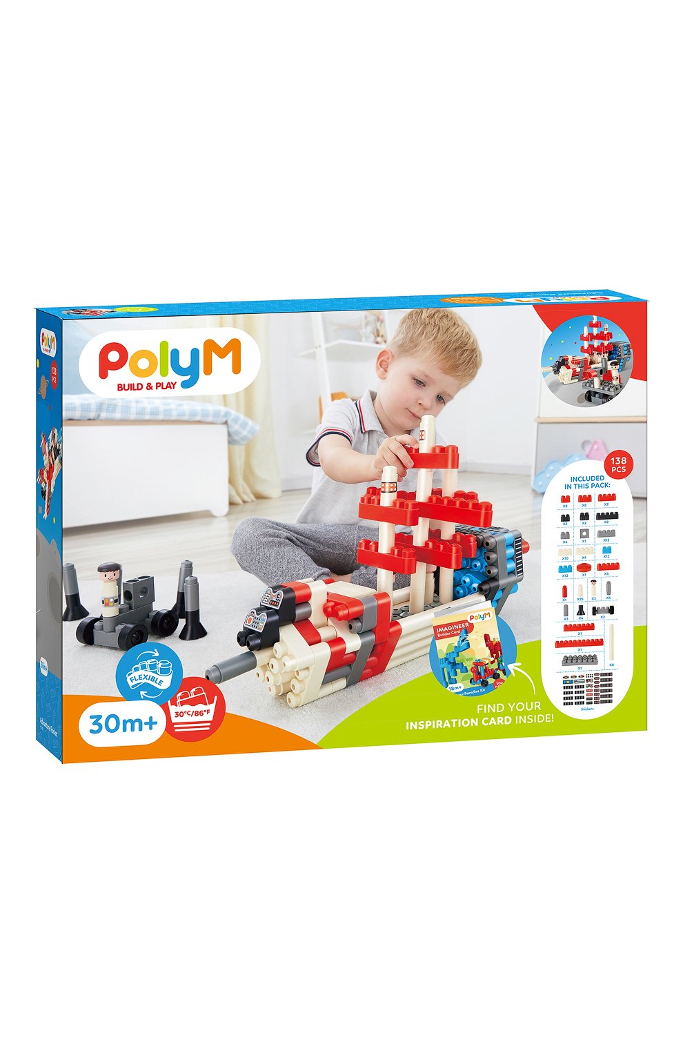 Игрушка конструктор ракета для приключений HAPE, арт. 760025_HP, фото 1