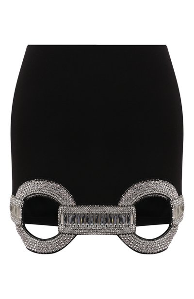 Женская юбка из вискозы и шерсти DAVID KOMA, арт. AW21DK14S
