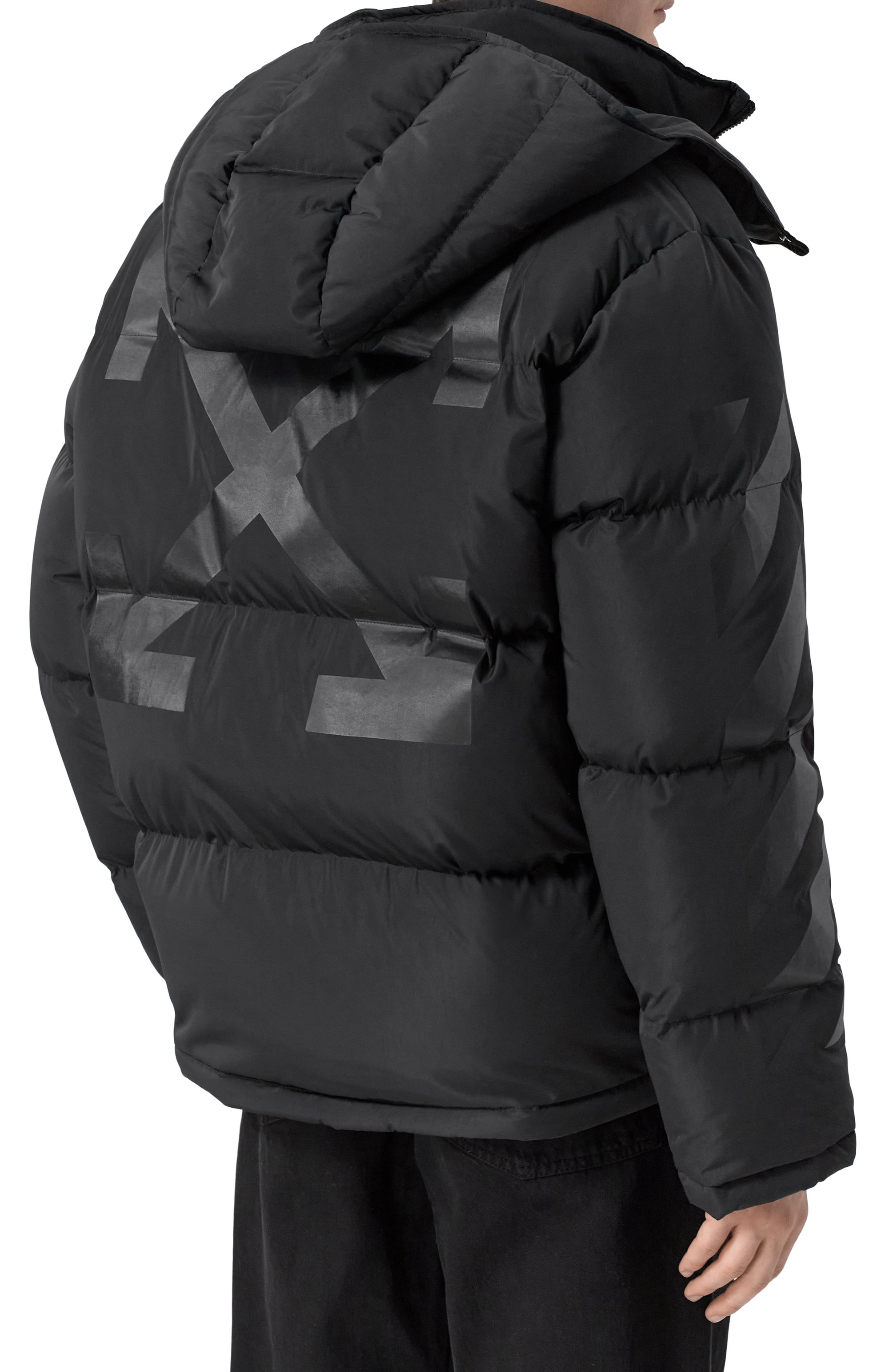 Пуховик OFF-WHITE, арт. 0MED066F25FAB001, фото 4