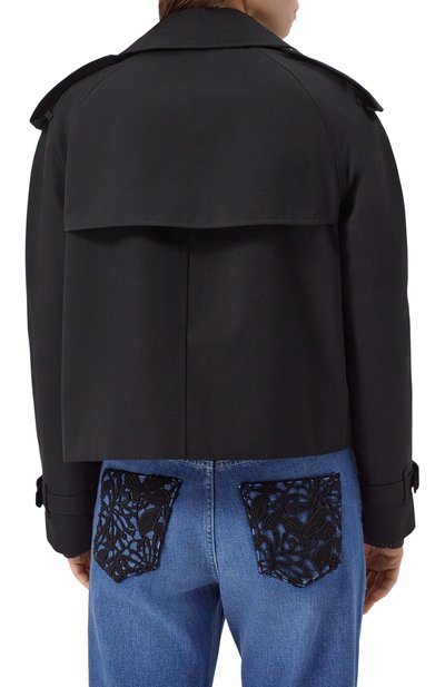 Хлопковый тренч BURBERRY, арт. 8072849, фото 4