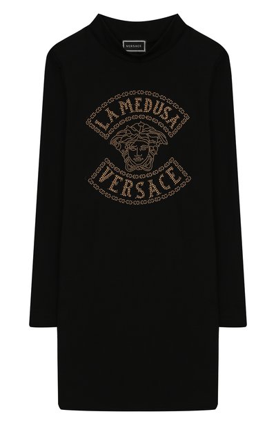 Хлопковое платье VERSACE, арт. YC000178/YA00077/8A-14A, фото 1