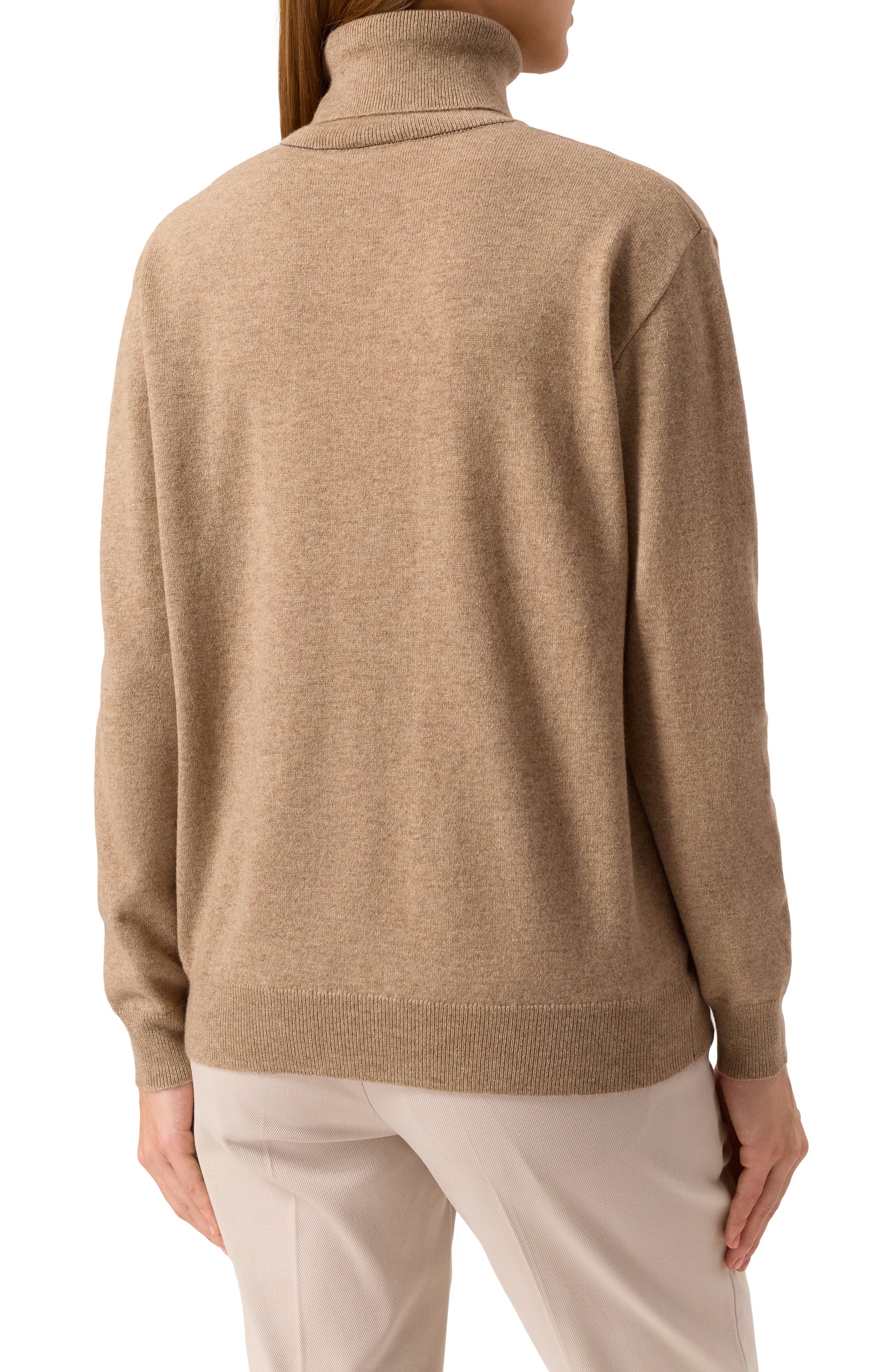 Кашемировая водолазка BRUNELLO CUCINELLI, арт. M12150103, фото 4