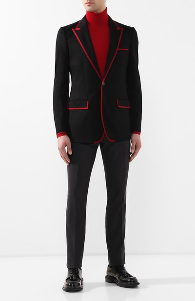 Пиджак из смеси вискозы и хлопка DOLCE & GABBANA, арт. G2M04T/FUGI2, фото 2