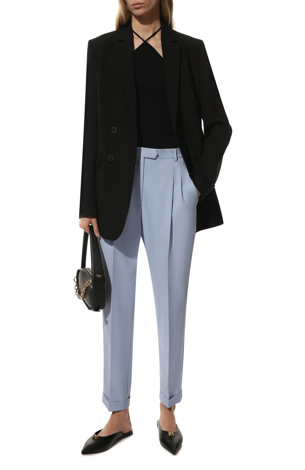 Брюки из вискозы SEVEN LAB, арт. PB blue mist, фото 2