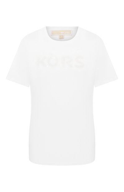 Женская хлопковая футболка MICHAEL MICHAEL KORS, арт. MH95MB897J