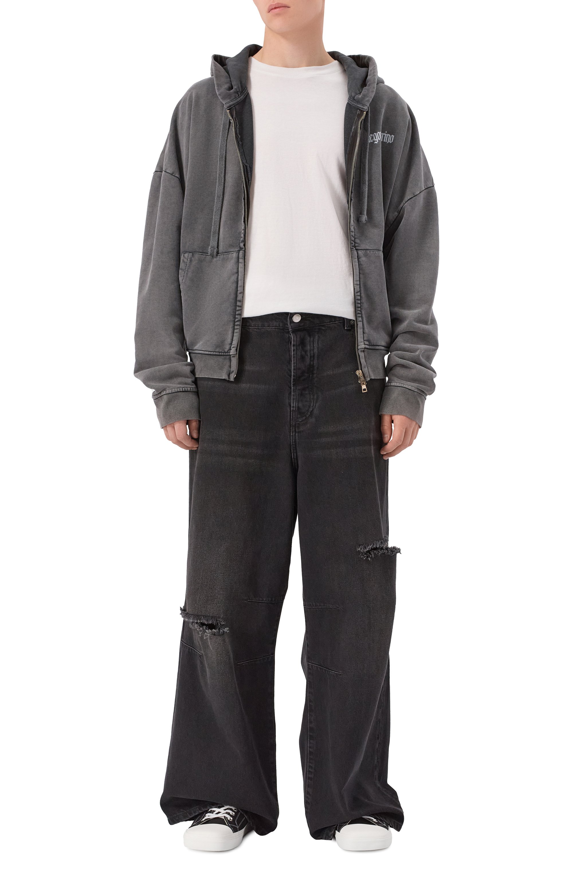 Хлопковая толстовка DIEGO VENTURINO, арт. DVFLZDVVP, фото 2