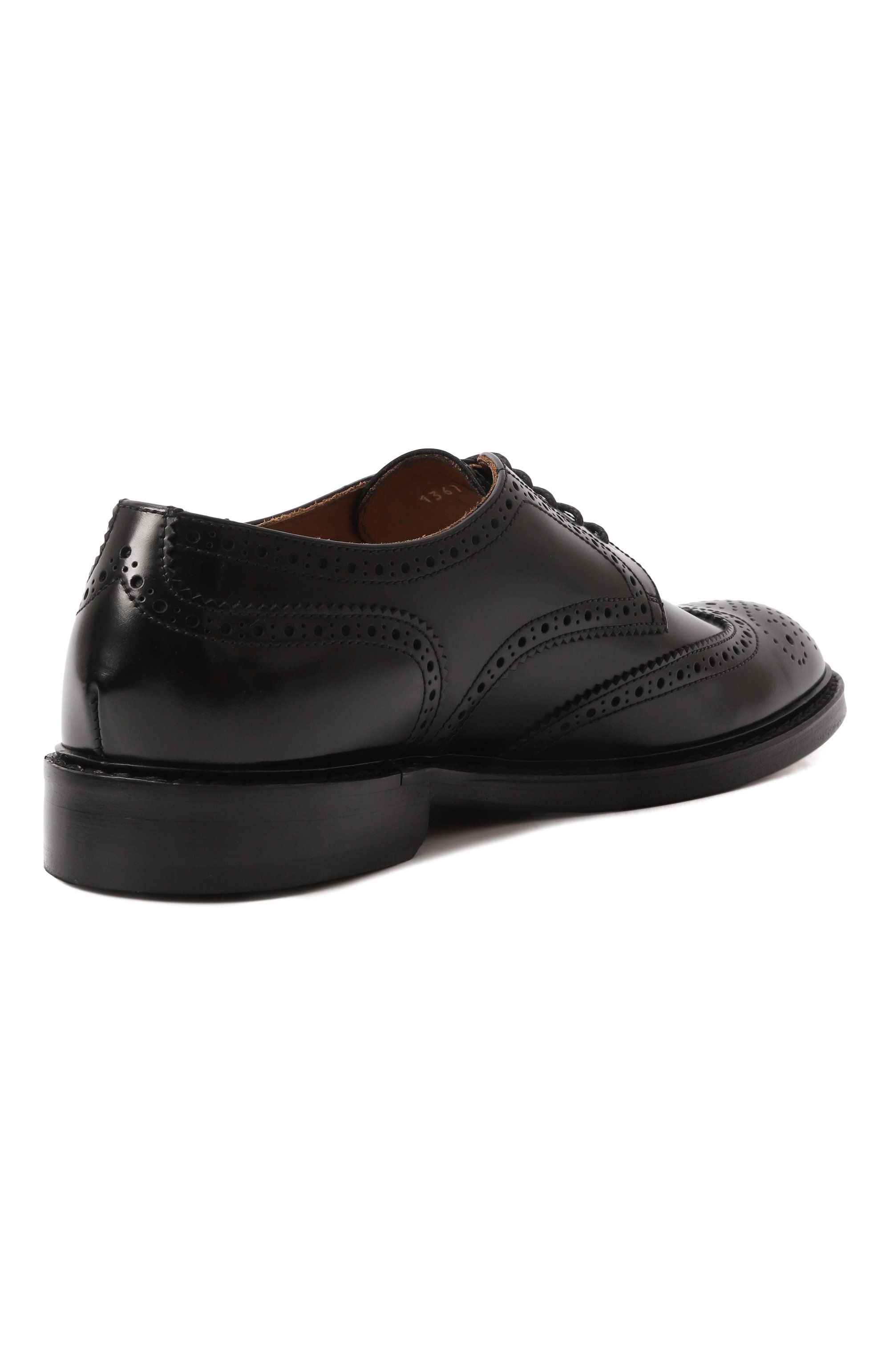 Кожаные дерби DOUCAL'S, арт. DU1367PH0EUY007N, фото 5