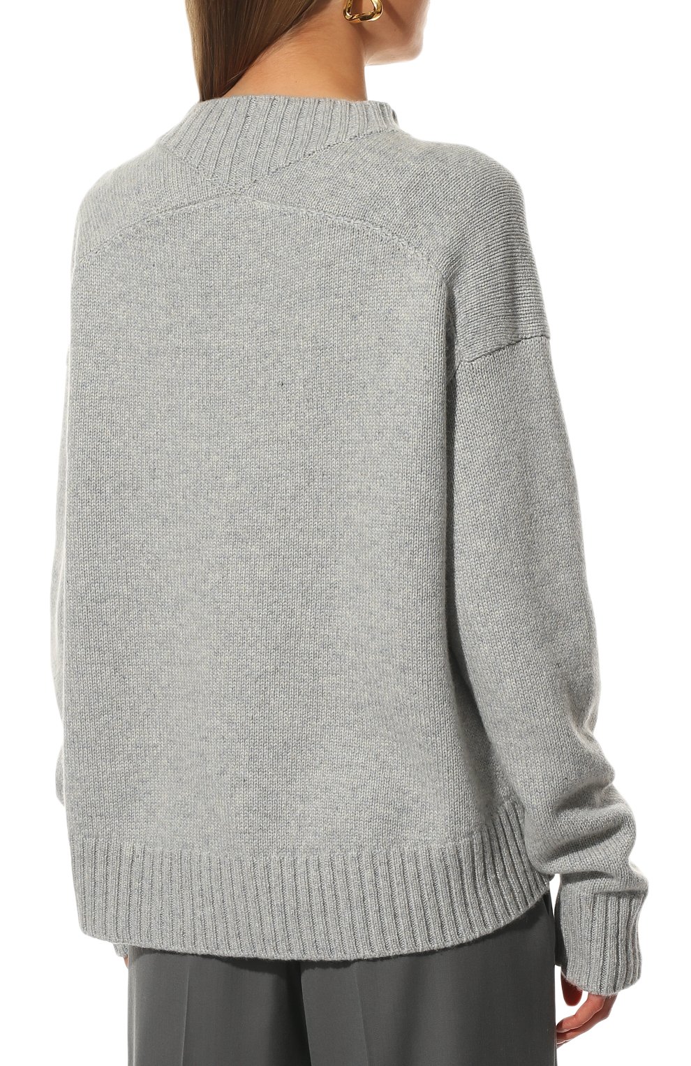 Свитер из кашемира и хлопка JIL SANDER, арт. JSCU752018-WUY11048, фото 4