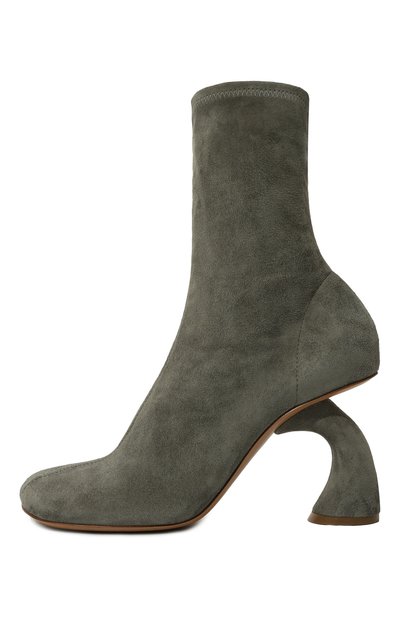 Замшевые ботильоны DRIES VAN NOTEN, арт. WS242-1146-H95/153, фото 4