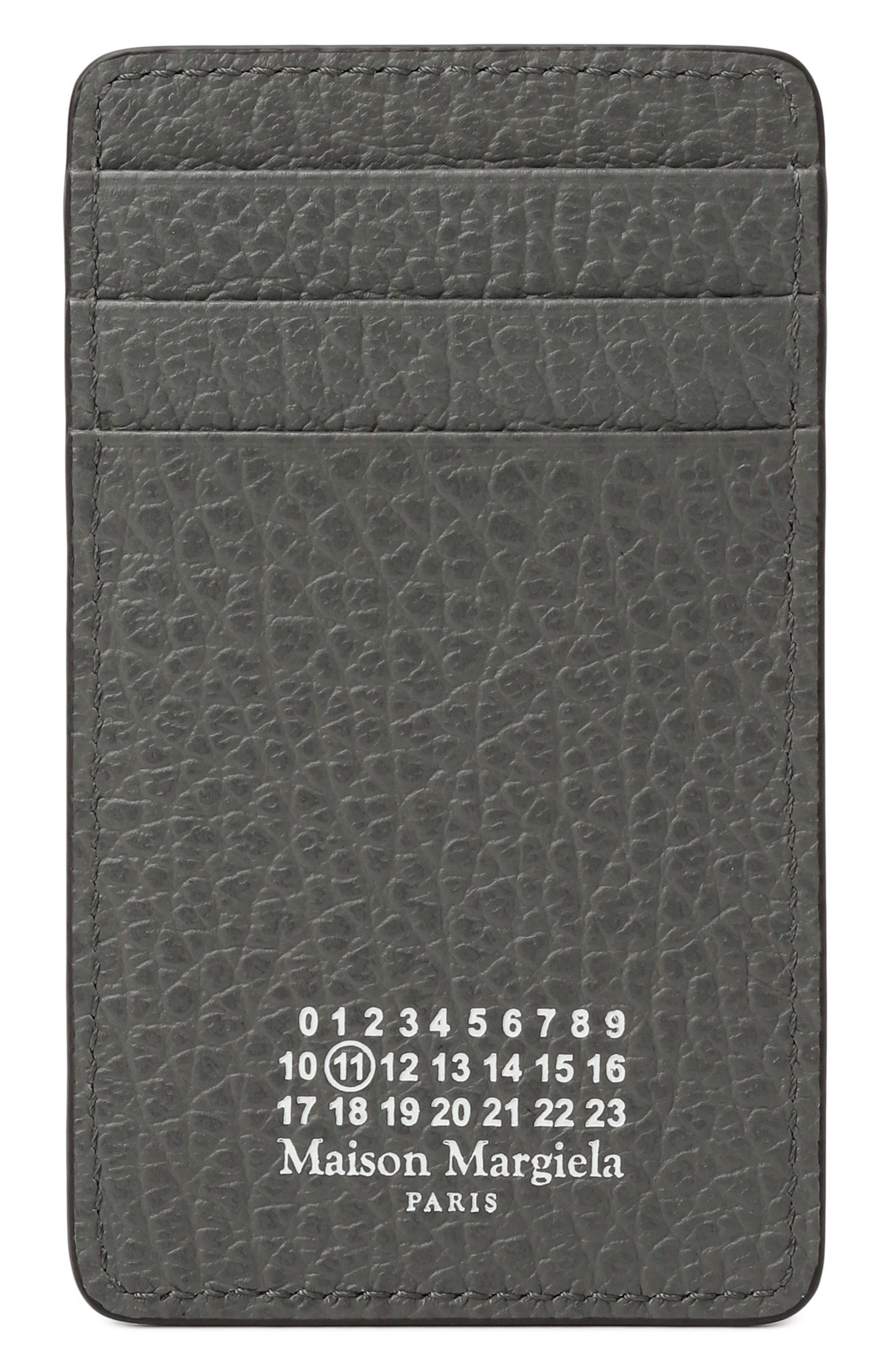 Кожаный футляр для кредитных карт MAISON MARGIELA, арт. SA1VX0017/P4455, фото 1