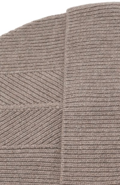 Шапка из шерсти и кашемира CANOE темно-бежевого цвета по цене 24470 руб., арт. 4912157, фото 4 Шапка из шерсти и кашемира CANOE, арт. 4912157, фото 4