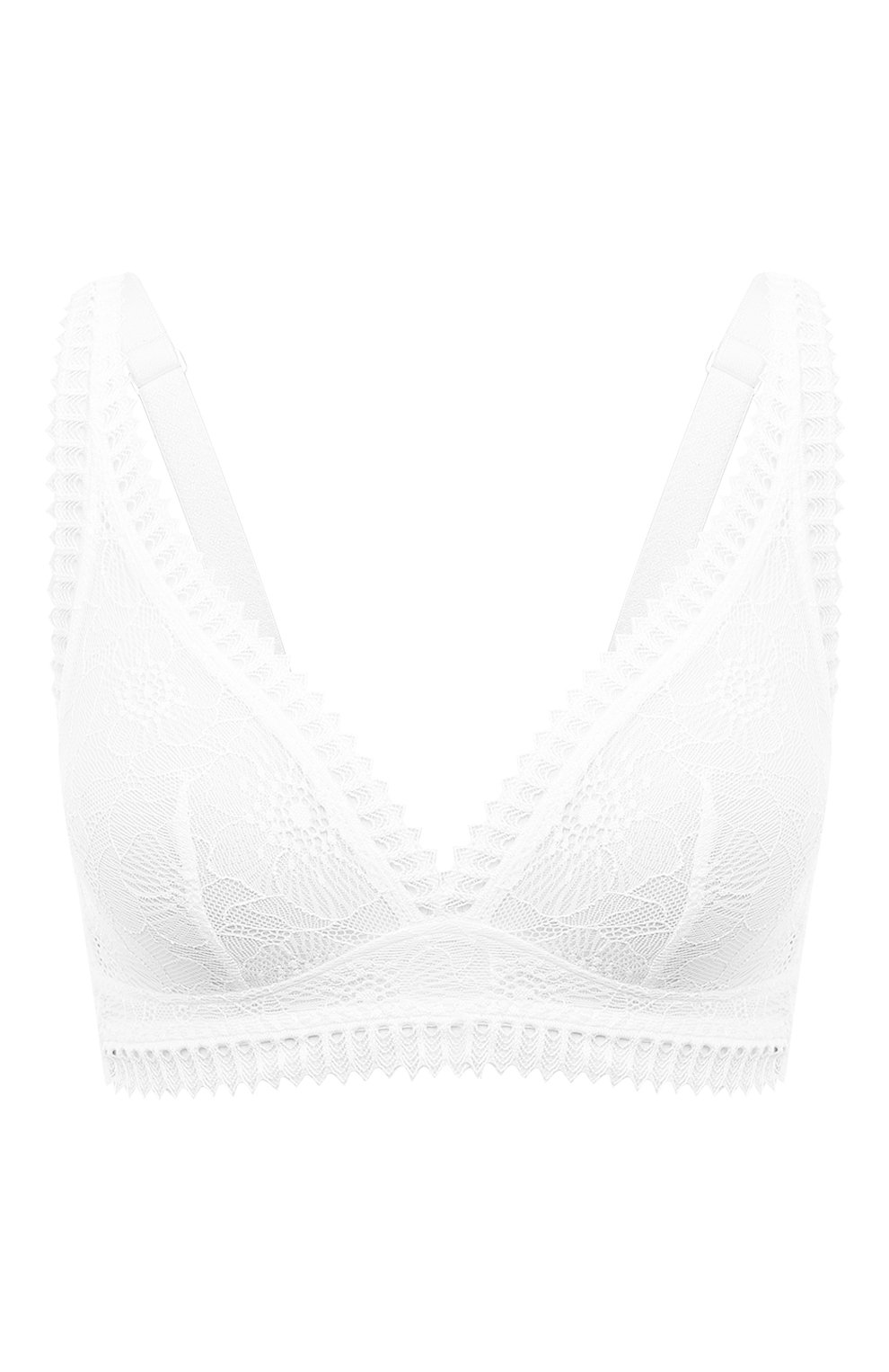 Бюстгальтер-бралетт SIMONE PERELE белого цвета по цене 13920 руб., арт. 15Y250, фото 1 Бюстгальтер-бралетт SIMONE PERELE, арт. 15Y250, фото 1