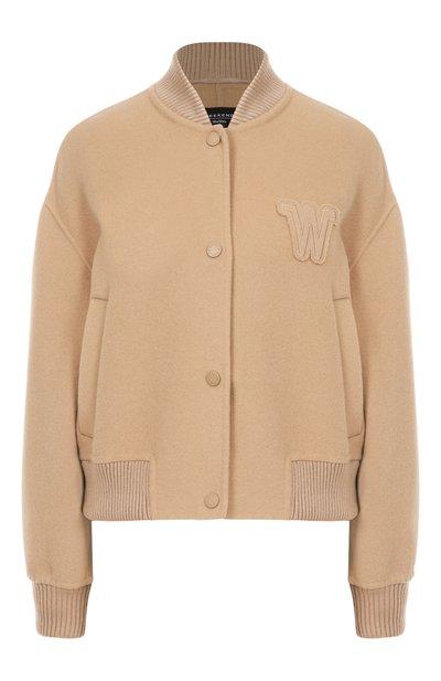 Женский шерстяной бомбер WEEKEND MAX MARA, арт. ZELANTE