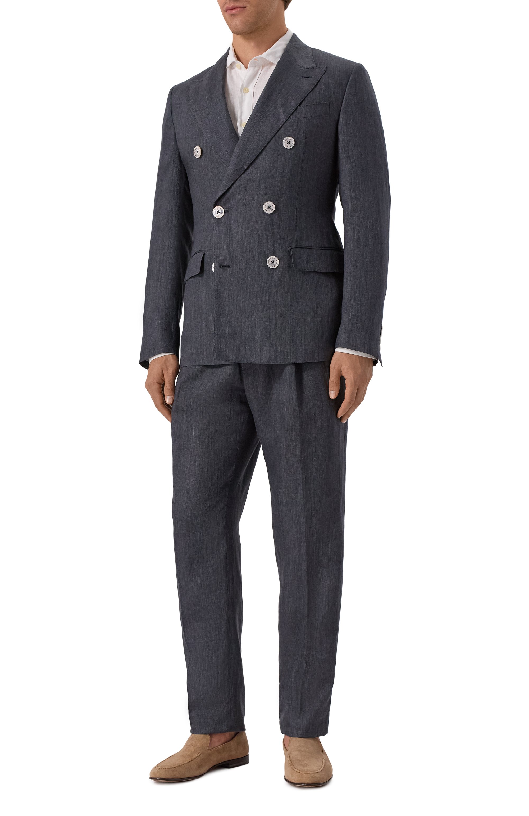 Льняной пиджак DOLCE & GABBANA, арт. G2QS7T/FU4MF, фото 2