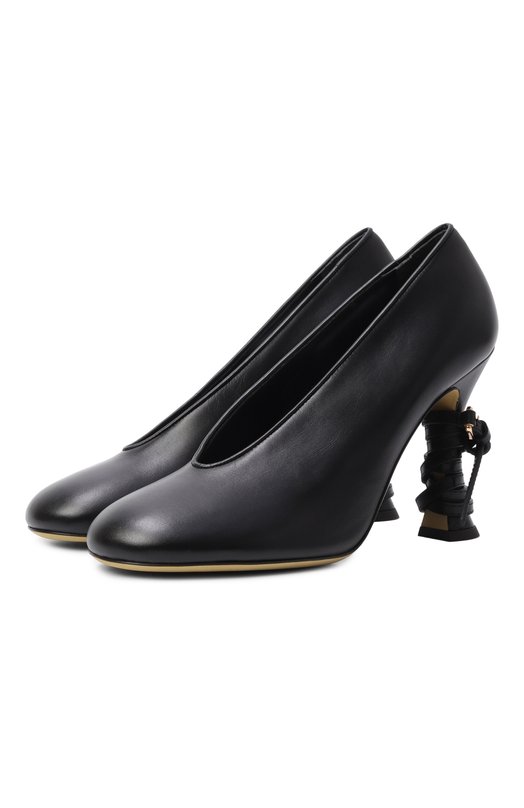 Кожаные туфли Moschino MA1006AC10/MF0 Чёрный MA1006AC10/MF0