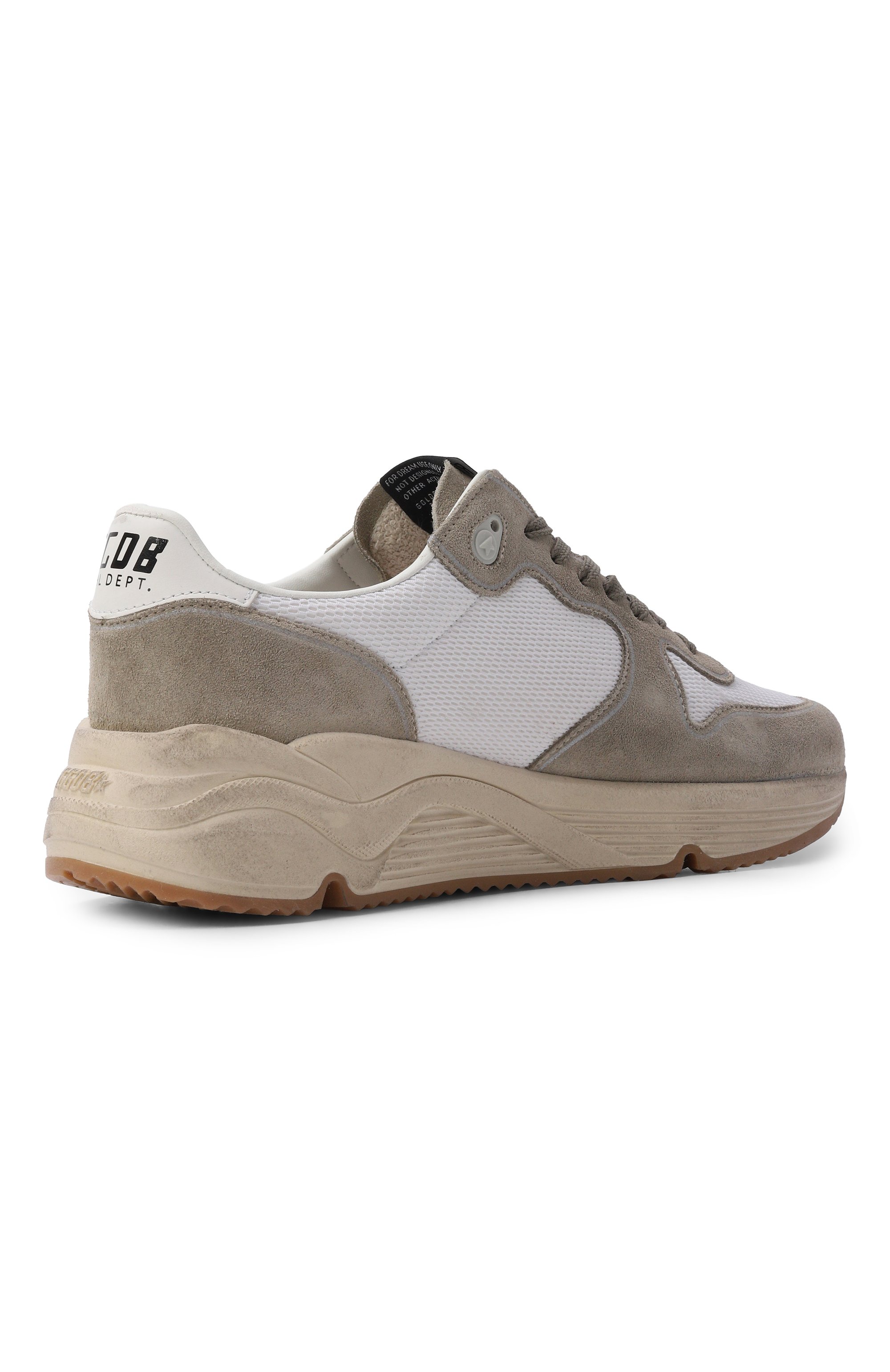 Комбинированные кроссовки running sole GOLDEN GOOSE DELUXE BRAND, арт. GMF00126.F008131, фото 4