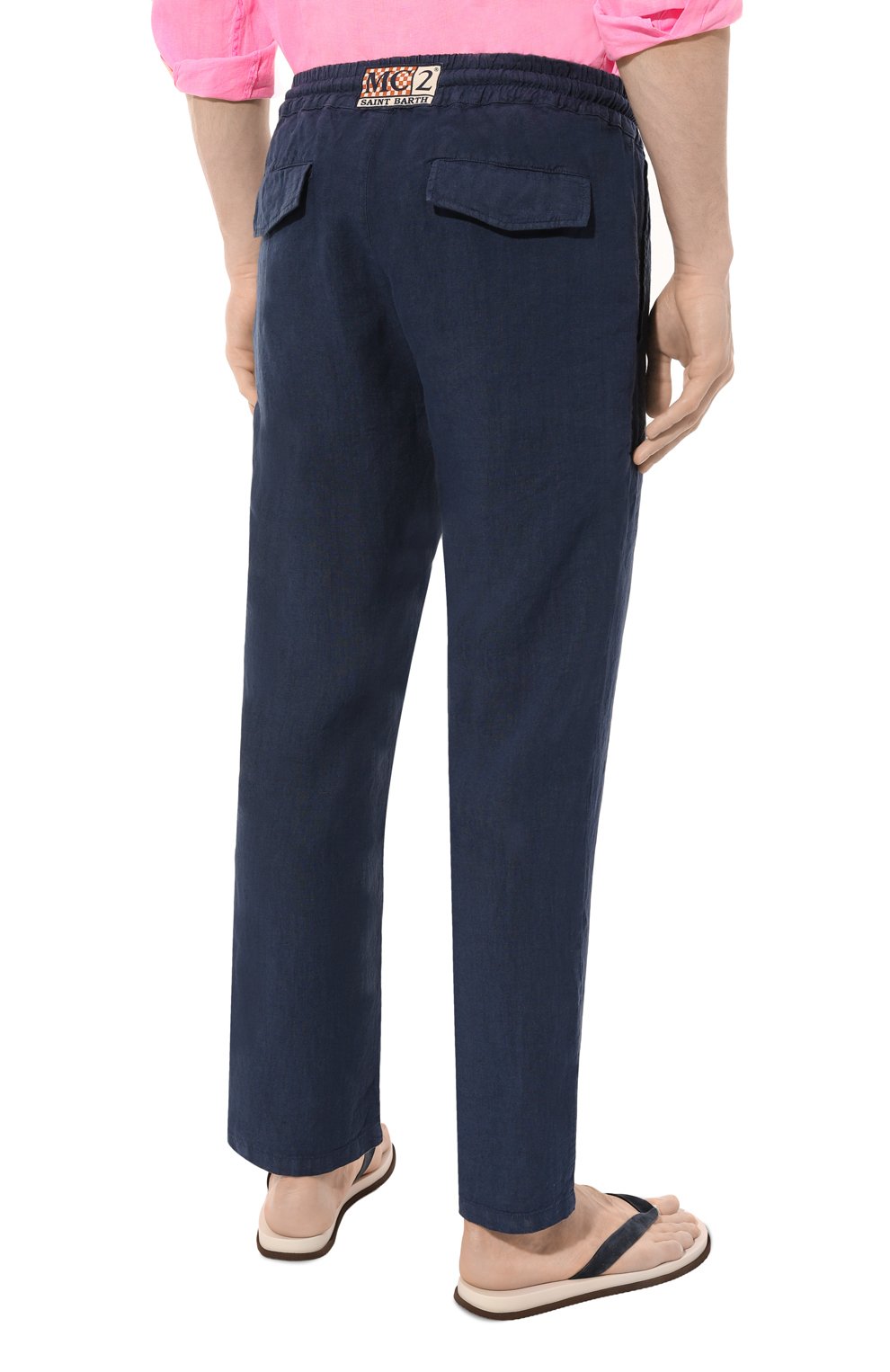 Льняные брюки MC2 SAINT BARTH, арт. STBM/CALAIS/00194D, фото 4