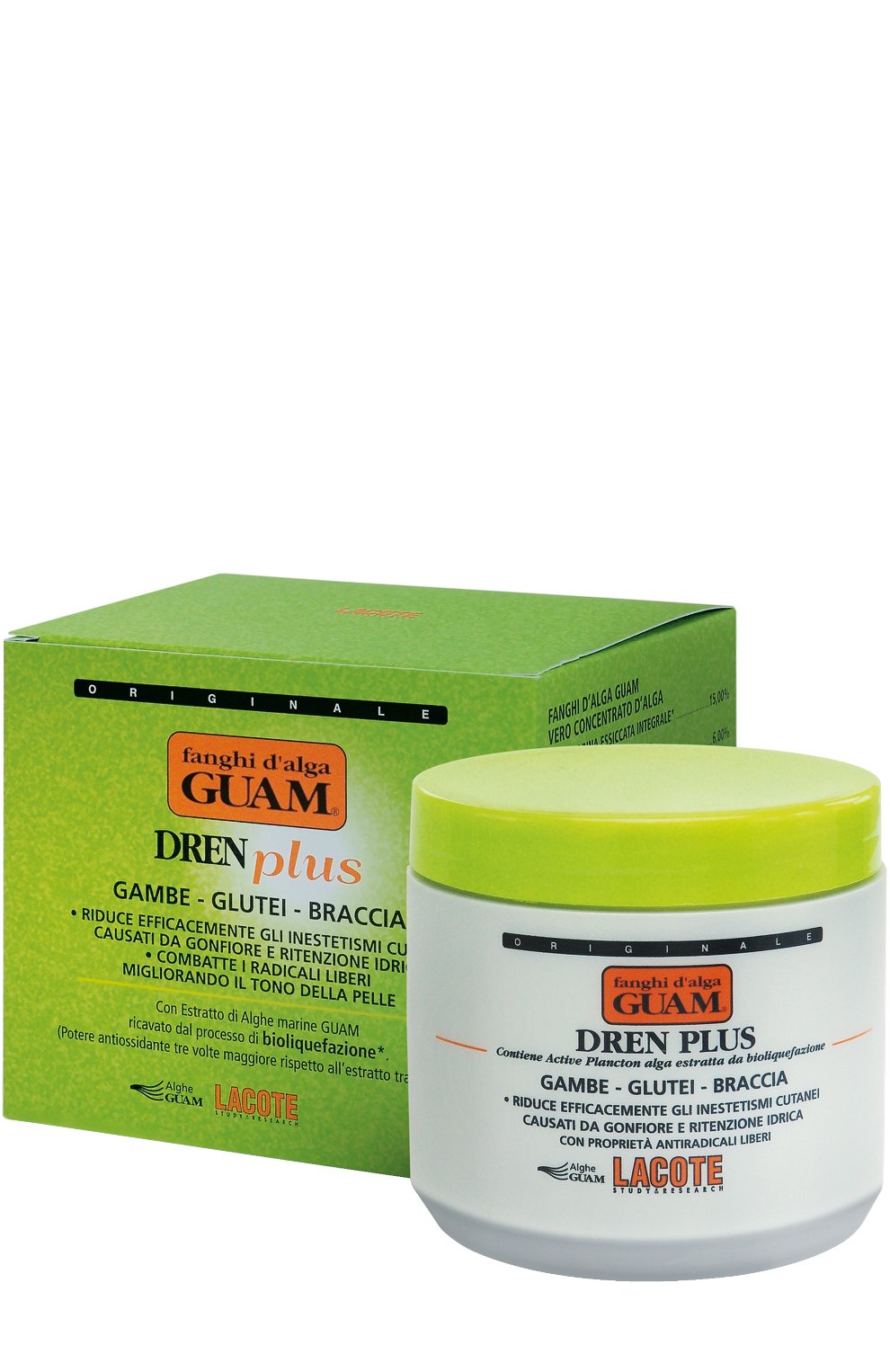 Маска антицеллюлитная с дренажным эффектом fanghi d’alga (500g) GUAM бесцветного цвета по цене 7700 руб., арт. 8025021111919, фото 1 Маска антицеллюлитная с дренажным эффектом fanghi d’alga (500g) GUAM, арт. 8025021111919, фото 1