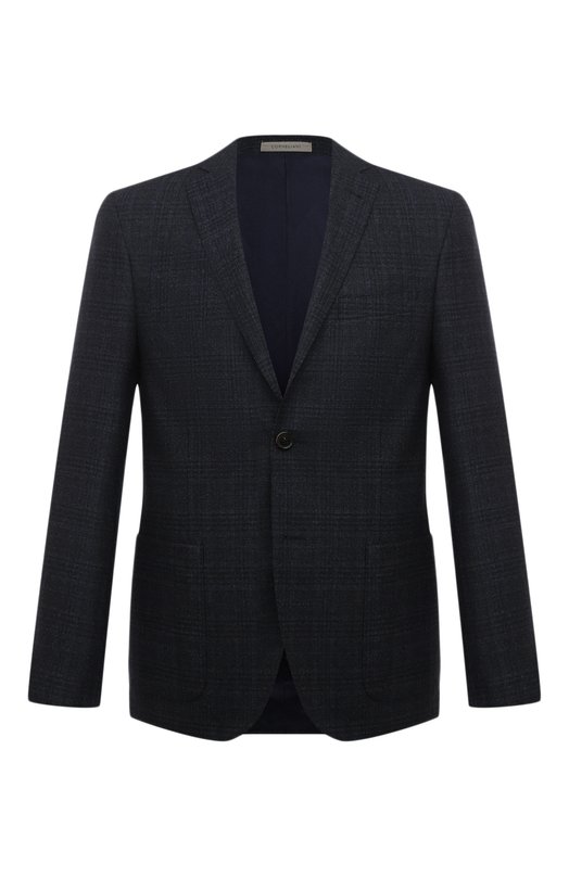 Шерстяной пиджак Corneliani 946002-9416311 Синий 946002-9416311